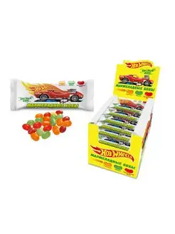 HOT WHEELS мармеладные бобы с кислым вкусом, 30 шт