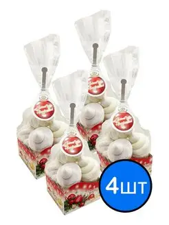 НОВОГОДНЯЯ УПАКОВКА! "Зефирный городок" АССОРТИ, 380г х 4шт