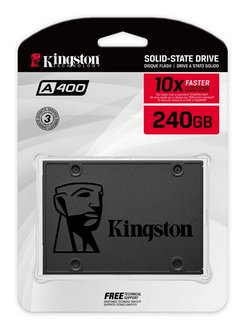 SSD диск Kingston 240 Gb / 2.5"/Sata III [SA400S37/240G] Kingston 139104475 купить за 1 455 ₽ в интернет-магазине Wildberries