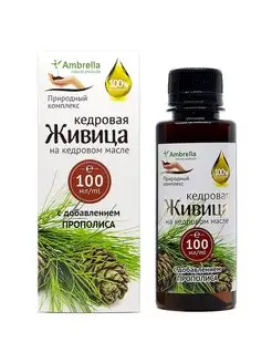 Живица кедровая с прополисом (100 мл), 1 шт