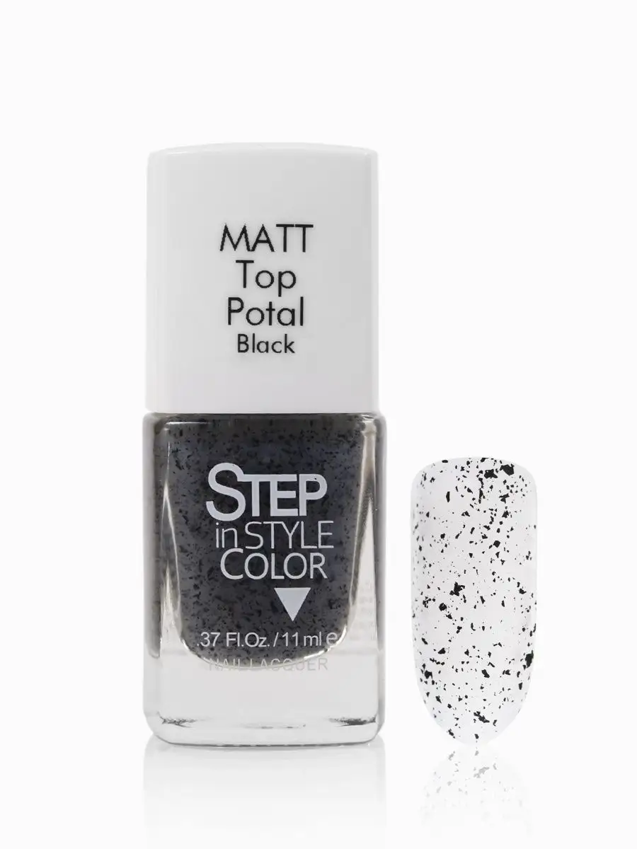Step in Style Color: Black Matt Top potal. Top step