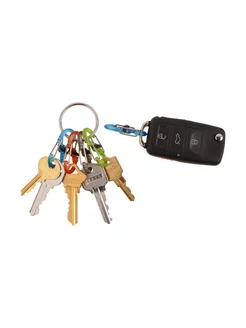 Брелок для ключей KeyRing Locker S-Biner Plastic