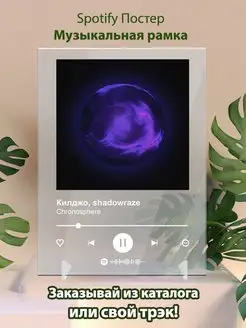 Spotify постер Килджо shadowraze плакат Cпотифай постер