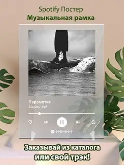 Spotify постер перемотка плакат Cпотифай постер