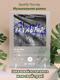 Spotify постер Stray kids плакат Cпотифай постер