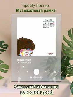 Spotify постер Tomas Mraz плакат Cпотифай постер