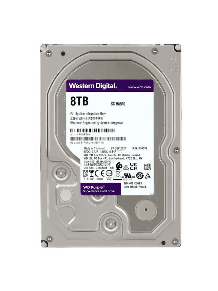 Western digital purple 8 тб