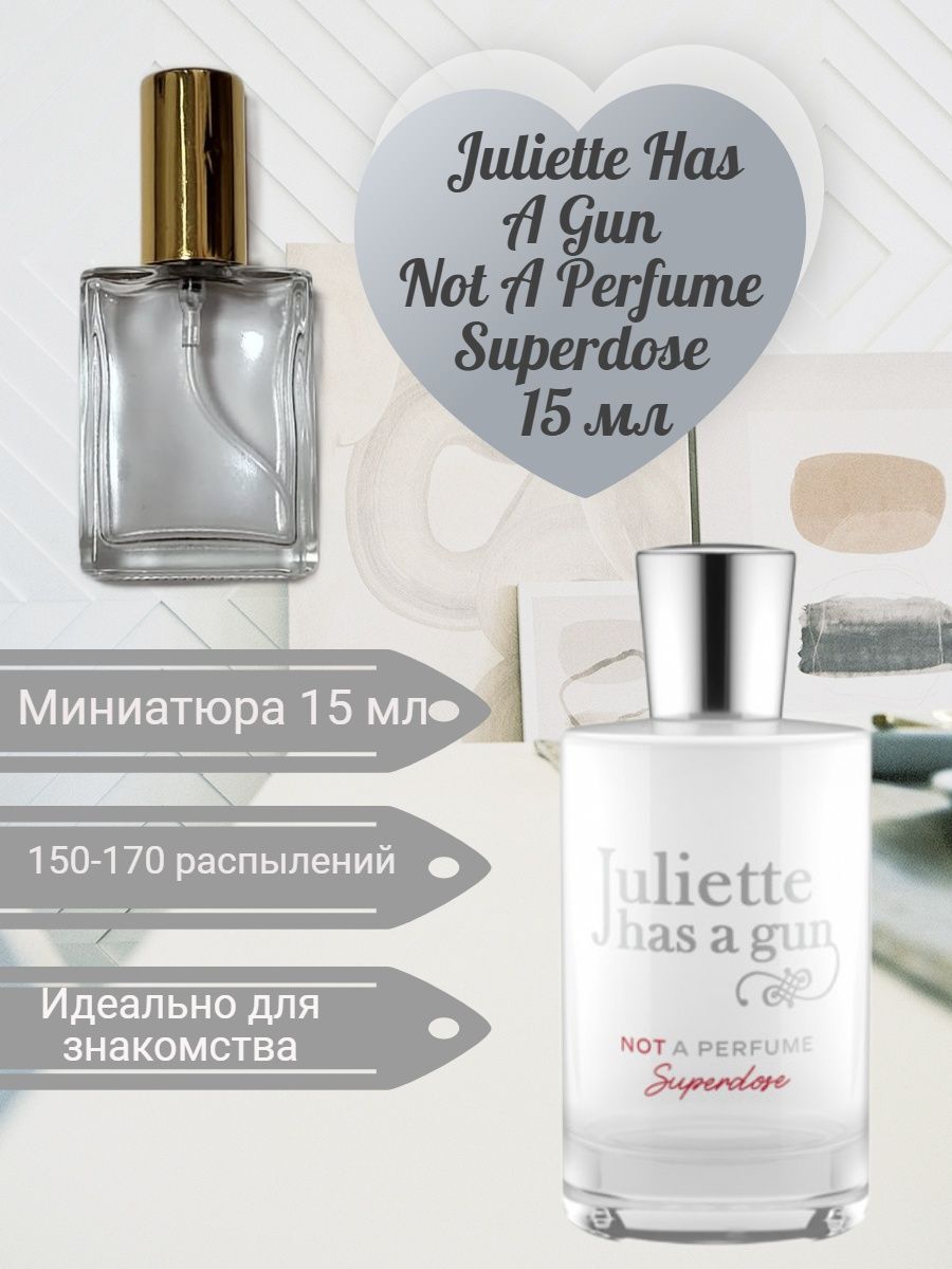 Not a perfume superdose juliette has