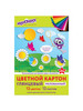 Картон цветной А4 МЕЛОВАННЫЙ (глянцевый), 12 листов 12 цвето бренд Юнландия продавец Продавец № 790352