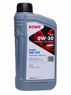 HIGHTEC SYNT RSB 12FE SAE 0W-30 1л