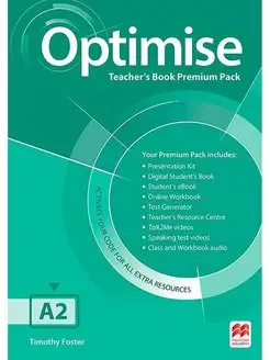 Optimise. A2. Teacher's Book Premium Pack