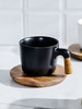 Кружка для чая и кофе с подставкой, чайная пара бренд SYPA Home продавец Продавец № 106963