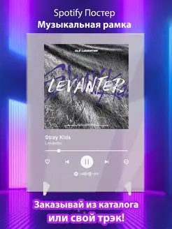 Spotify постер Stray Kids плакат Cпотифай постер