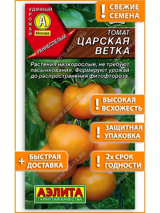 Томат царская ветка фото