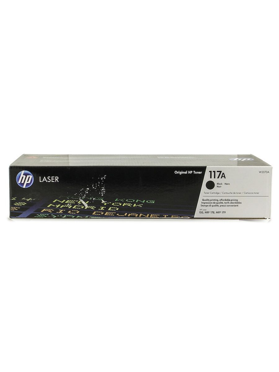 Картридж лазерный черный. HP 117a w2070a. Картридж HP w2070a 117a. Картридж HP 117a черный w2070a. Тонер-картридж HP Color Laser 150 / MFP 178 / 179 w2070a (117a) Black (1k).