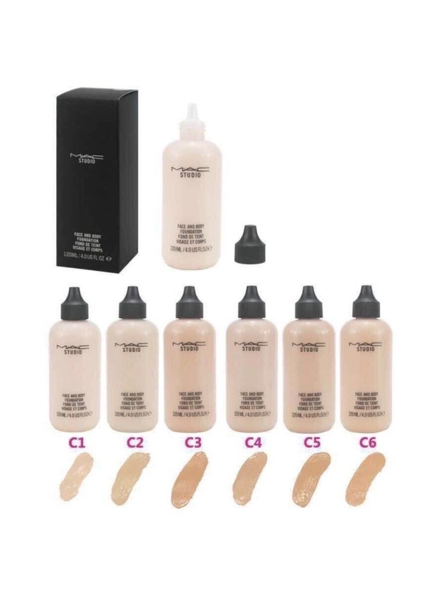 1c mac. Тональный крем Mac Studio face and body Foundation. Mac Studio тональный крем 120 мл. Тональный крем Mac Studio face and body Foundation тон с 2. Mac тональная основа face and body Foundation n2.