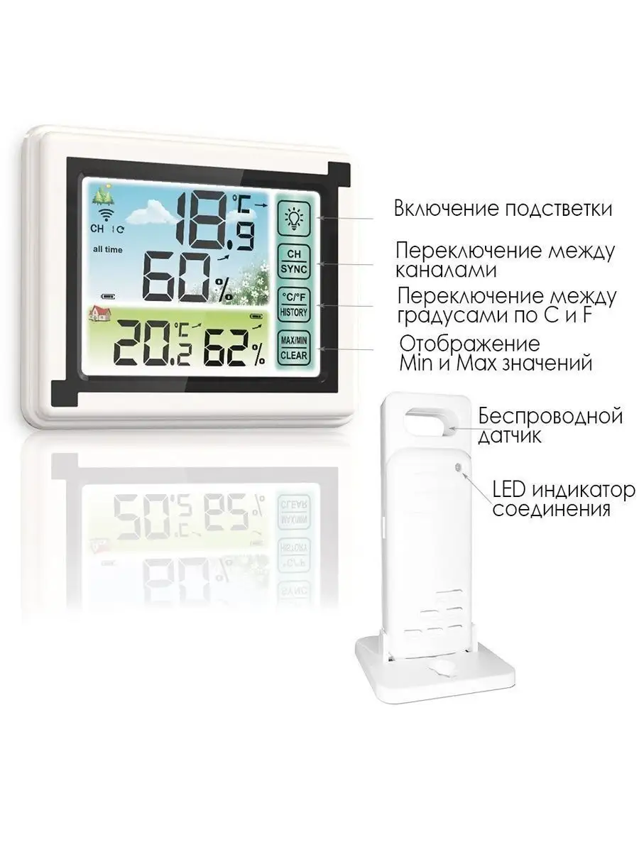 Метеостанция для дома с беспроводным датчиком. Домашняя метеостанция с выносным беспроводным датчиком. Метеостанция для дома с выносным датчиком al803. Метеостанция с внешним датчиком с выносным термосенсором. Метеостанция для дома с выносным датчиком БАМ 45.