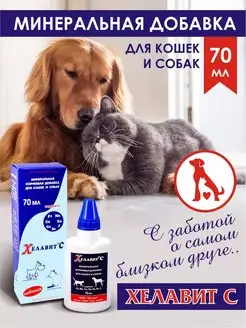 Витамины для собак, кошек, котят от выпадения шерсти, линьке