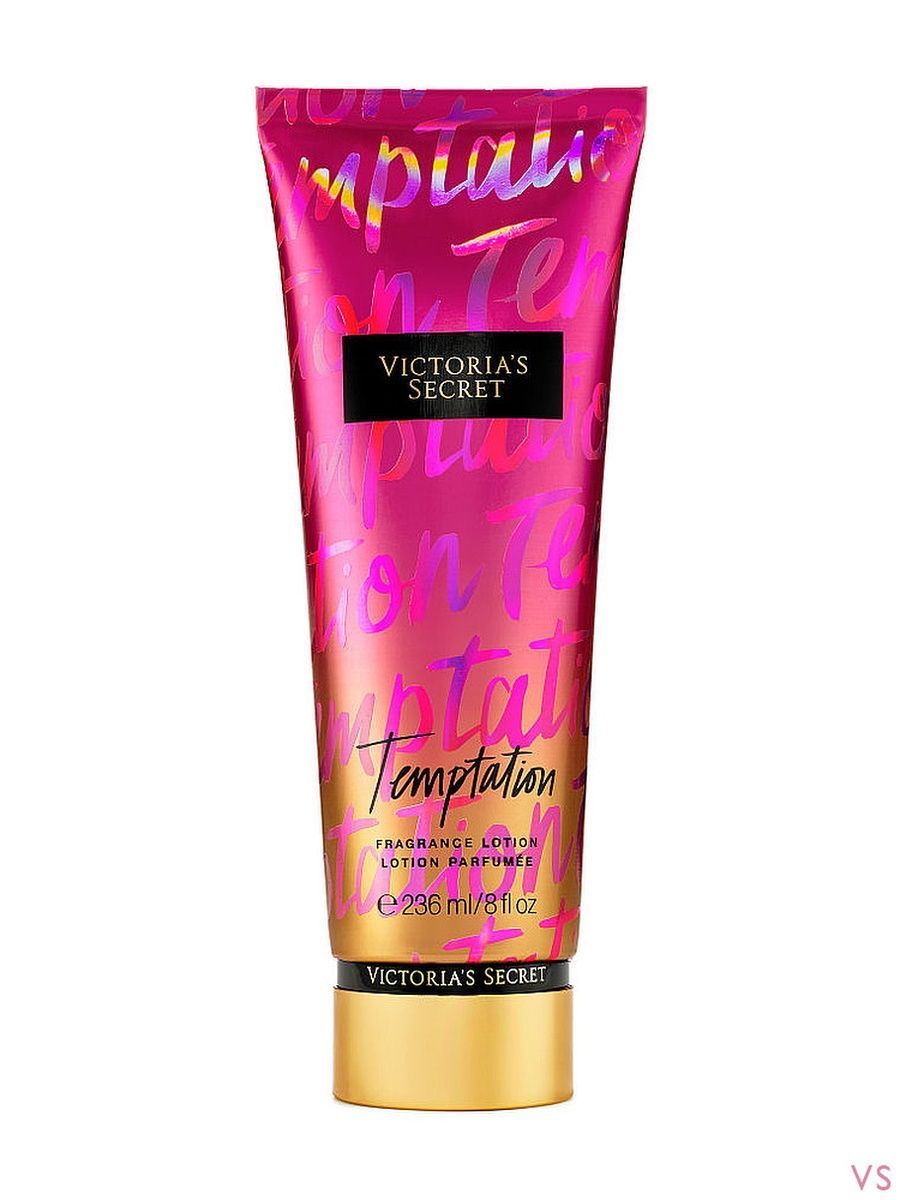 Victoria secret fragrance lotion. Victorias Secret, парфюмированный лосьон, Temptation, 236 ml.