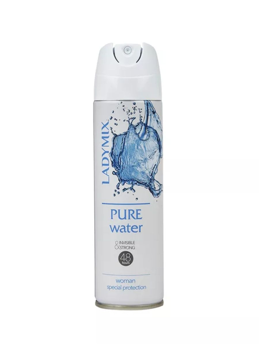 Вода 150. Дезодорант Lady Mix Pure Water. Ladymix женский дезодорант спрей Pure Water, 150. Дезодорант спрей Lady Mix. Дезодорант лаф женский микс 150 мл.