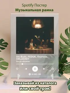 Spotify постер OG Buda плакат Cпотифай постер