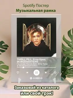 Spotify постер Thrill Pill плакат Cпотифай постер