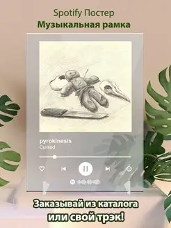 Spotify постер Pyrokinesis плакат Cпотифай постер