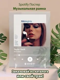 Spotify постер Taylor Swift плакат Cпотифай постер