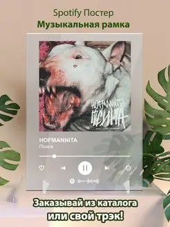 Spotify постер hofmannita плакат Cпотифай постер