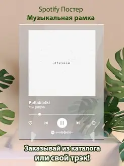 Spotify постер POLTABLETKI плакат Cпотифай постер