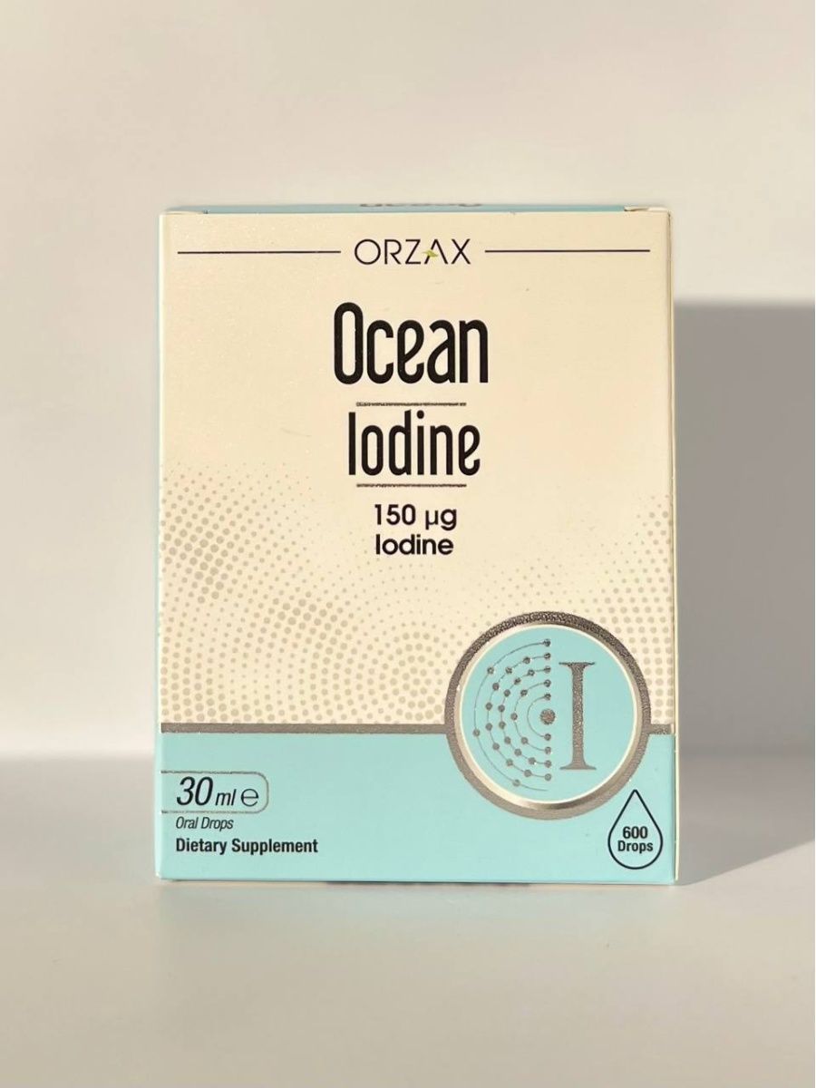 Океан йод. Orzax Iodine. Йод в Бадах. Океанический йод турецкий. Orzax - Iodine 150 MG 30 ml.