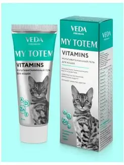 гель my totem vitamins мультивитаминный для кошек