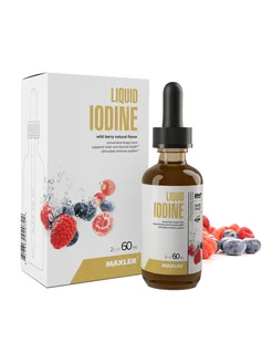 Йод жидкий Liquid Iodine drops 150 мкг 60 мл Лесные ягоды