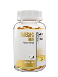 Жирные кислоты в капсулах Omega-3 Gold 120 шт