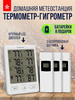 Термометр гигрометр с 3-я беспроводными датчиками бренд GEEVON продавец Продавец № 1113936