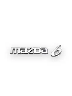 Эмблема надпись Mazda 6