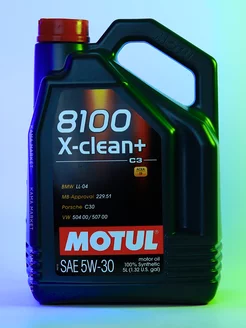 8100 X-CLEAN+ моторное масло 5W30 синтетическое 5л