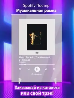 Spotify постер metro boomin feat the weekend 21 savage