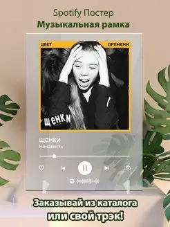 Spotify постер Щенки плакат Cпотифай постер