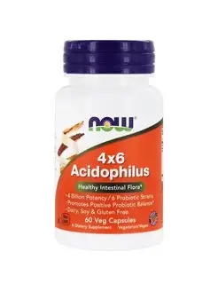 Пробиотик в капсулах Ацидофилус 4х6 Acidophilus