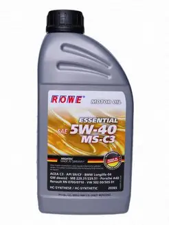 ESSENTIAL SAE 5W-40 MS-C3 1л