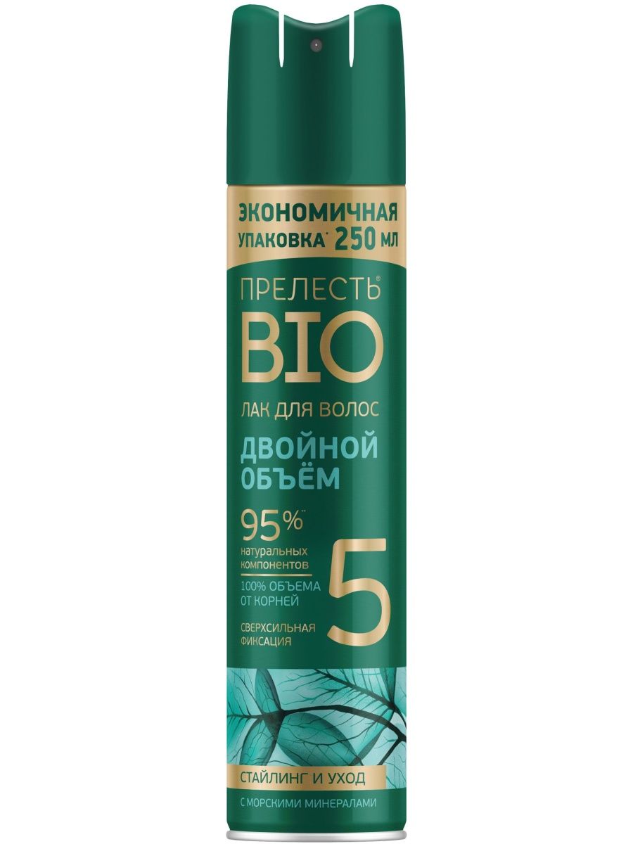 Прелесть Bio лак для волос с экстрактом зеленого чая 250 мл