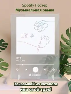 Spotify постер BTS плакат Cпотифай постер