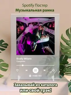 Spotify постер Scally Milano плакат Cпотифай постер