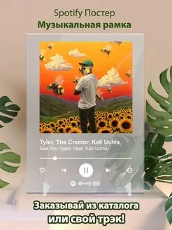 Spotify постер tyler the creator плакат Cпотифай постер