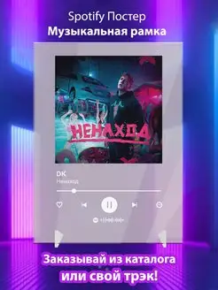 Spotify постер DK плакат Cпотифай постер