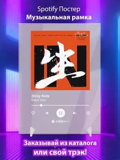 Spotify постер Stray kids плакат Cпотифай постер