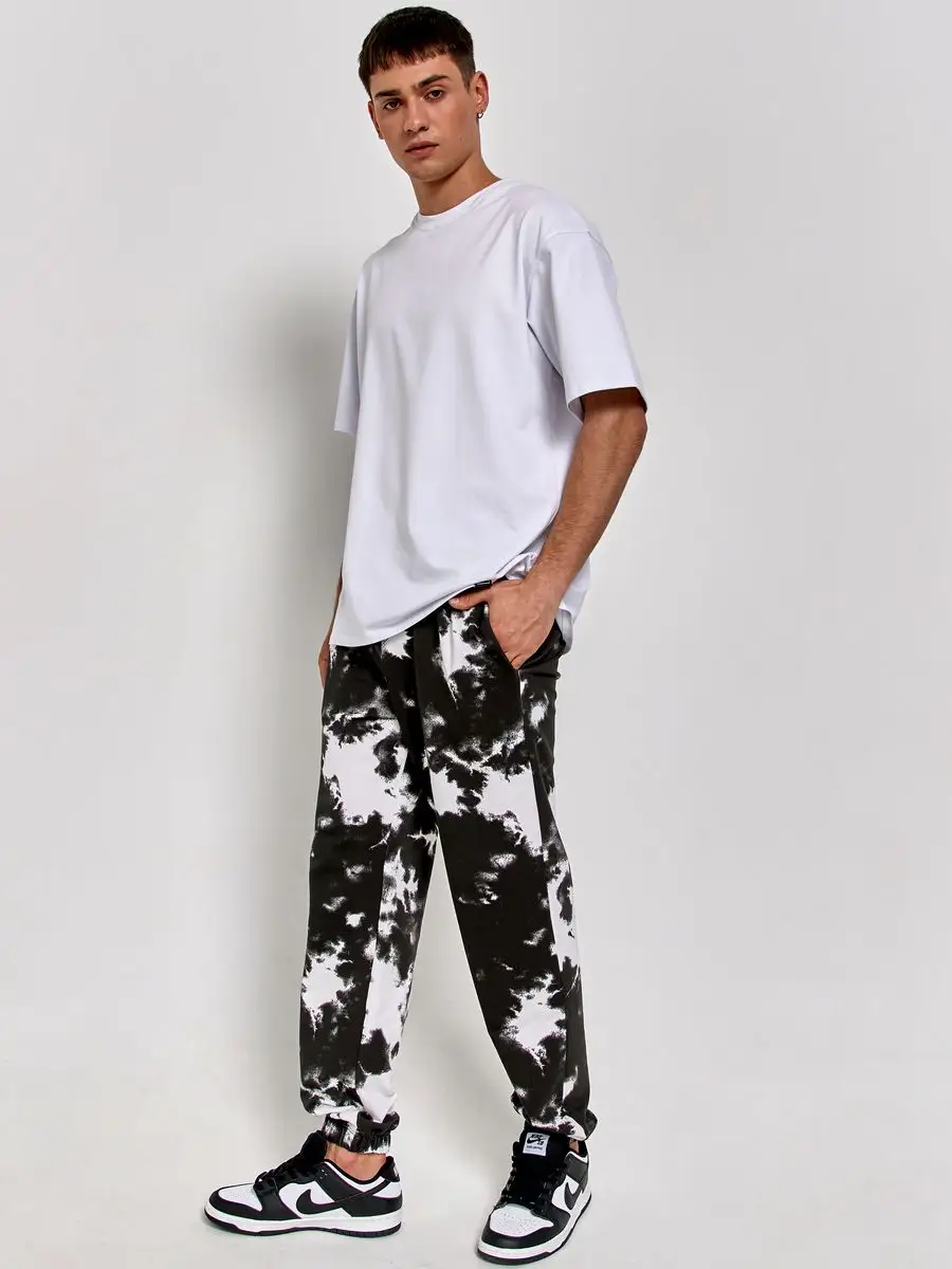 брюки для мальчика подростка в школу / мужские / с принтом Crazy Getup141098694 купить в интернет-магазине Wildberries