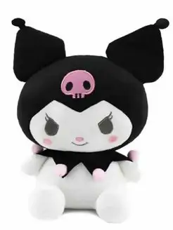 Игрушка мягкая Куроми аниме плюшевый зайка Kuromi