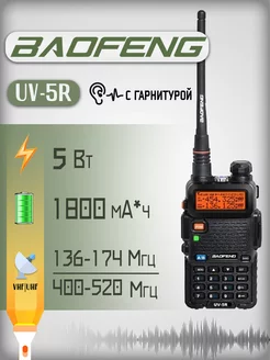 Портативная рация Баофенг UV-5R